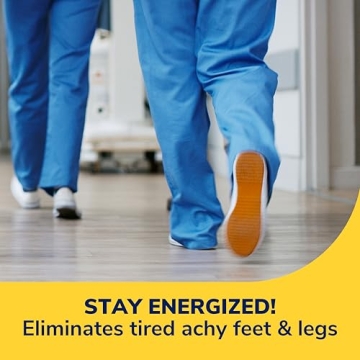 All-Day Work Insoles with Massaging Gel for Women