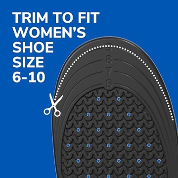 All-Day Work Insoles with Massaging Gel for Women