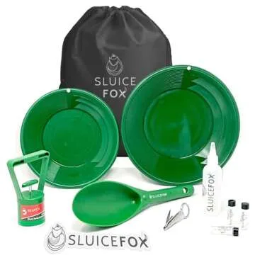 Gold Rush Panning Kit; 10-Piece Prospecting Tools