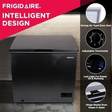 Frigidaire 7 Cu. Ft. Chest Freezer with Rugged Design