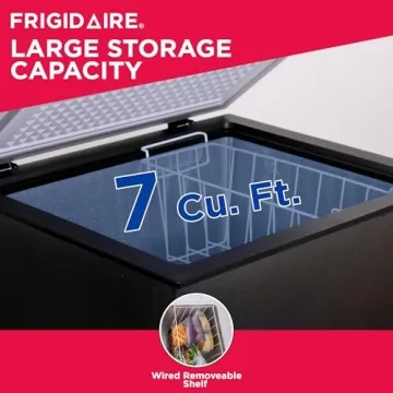 Frigidaire 7 Cu. Ft. Chest Freezer with Rugged Design