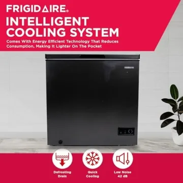 Frigidaire 7 Cu. Ft. Chest Freezer with Rugged Design