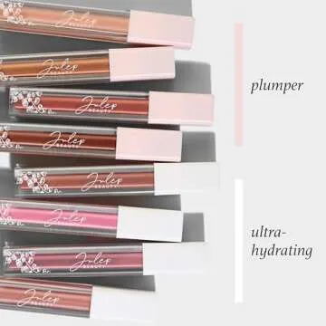 Julep So Plush Plumping Lip Gloss – High-Shine, Non-Sticky Lip Color - Vitamin E for Soothing & Repair – Cruelty-Free, Moisturizing Gloss – Easy Breezy