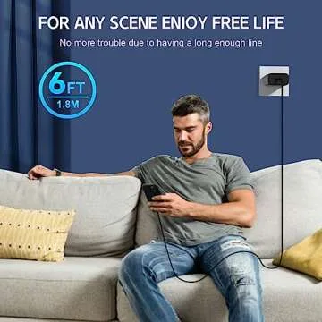 45W Fast Charger USB C for Samsung Fast Charger Type C with 6FT Type C Charging Cable Cord Charger for Samsung Galaxy S24 Ultra/S24/S23 Ultra/S23/S22 Ultra/S22/S21/Z Fold 5/Z Fild 5/Galaxy Tab, 2Pack