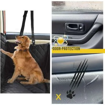 Waterproof Dog Seat Cover for Back Seat - Vailge