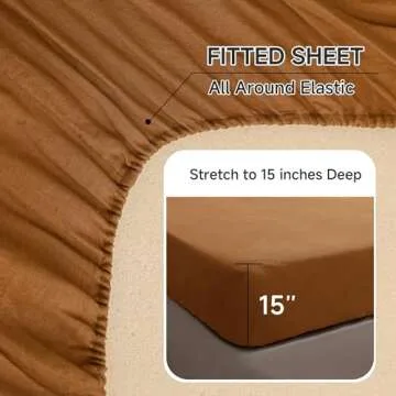 Shop Simple&Opulence Twin Linen Sheets - Soft, Durable Bedding