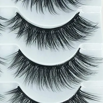 3D Real Mink False Eyelashes by MZ BEAUTY - Luxurious & Natural