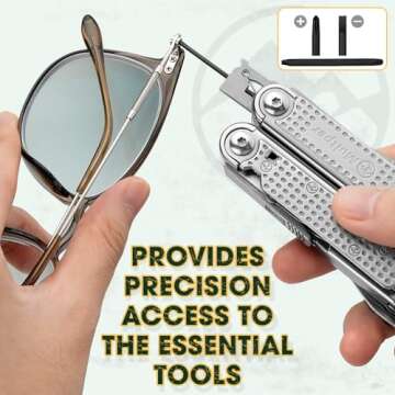 Multper Multitools Pliers Pro, Upgraded Multi Tool With Damascus Knife, Replaceable Wire Cutters and Screwdirver Set, Foldable Multitools with Scissors, Screwdriver, Ideal for Camping,Survival, Repair