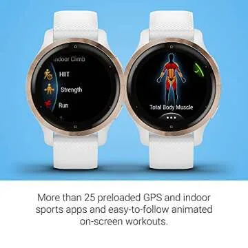 Garmin Venu 2S Smartwatch with Fitness & Health Features