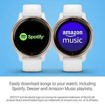 Garmin Venu 2S Smartwatch with Fitness & Health Features