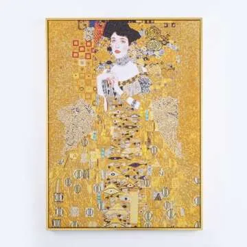 Diamond Dotz Woman in Gold Diamond Painting Kit for Adults