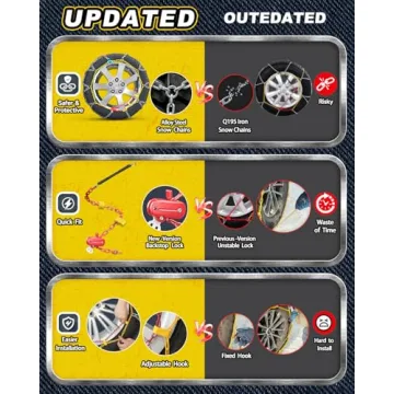 Easy Install Snow Chains for Safe Winter Driving