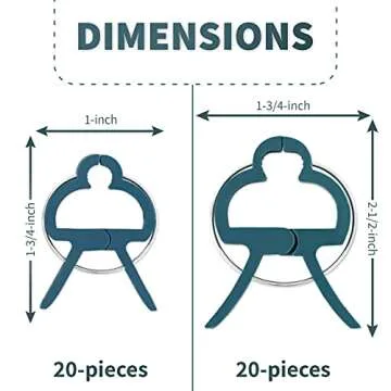 Plant Clips, Tomato Clips for Plant Support 40 PC -Green Gentle Gardening Plant & Flower Lever Loop Gripper Clips, Tool for Supporting or Straightening Plant Stems, Stalks, and Vines, Garden Clips