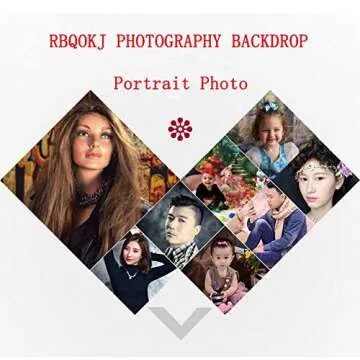 RBQOKJ 5x7ft Baby Solid Blue Backdrop Pure Color Photo Background Vinyl Sky Blue Backdrops Photographer Headshot Portrait Shoot Prop Studio