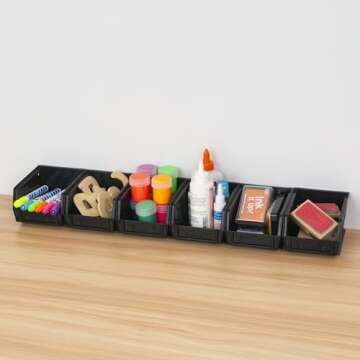 Akro-Mils Durable Stackable Bins for Efficient Storage