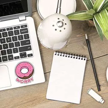 Cute Water Bottles Stickers for VSCO Girls(44 Pack) - Laptops Sticker for Teens Feminist - Aesthetic Trendy Waterproof Vinyl Sticker Pack for Flask Tumbler Cameras Phone Luggage Graffiti Decal