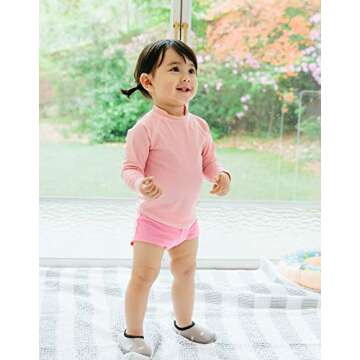 VAENAIT BABY Kids Rashguard Long Sleeve Swim Shirt