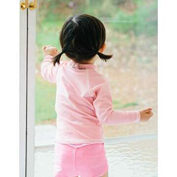 VAENAIT BABY Kids Rashguard Long Sleeve Swim Shirt