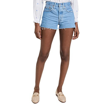 Levi's Women's 501 Original Denim Shorts in Ojai Light Stone