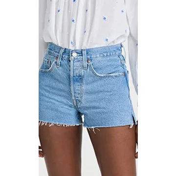 Levi's Women's 501 Original Denim Shorts in Ojai Light Stone