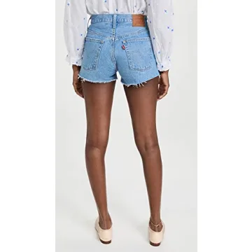 Levi's Women's 501 Original Denim Shorts in Ojai Light Stone