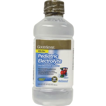 GoodSense Electrolyte Solution, Pediatric Oral Electrolyte Quickly Replenishes Fluids, Zinc, and Ele...