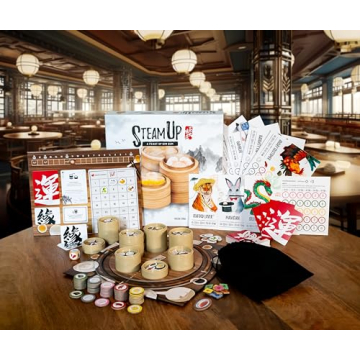 Steam Up: A Festive Strategy Board Game for All Ages