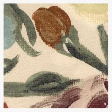 RUGGABLE Washable Runner Rug Camellia Currant 2x7