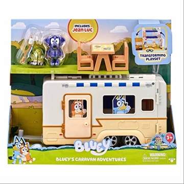 Bluey Caravan Adventure Playset for Kids 3 and Up