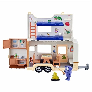 Bluey Caravan Adventure Playset for Kids 3 and Up