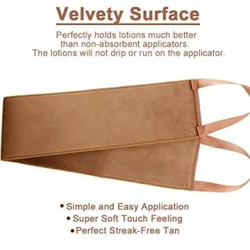 GAIYAN Self Tanning Mitt Applicator Kit for Easy Tanning