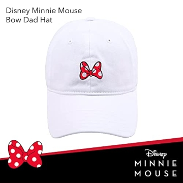 Disney Minnie Mouse Adjustable Cotton Cap for All Ages