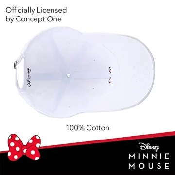 Disney Minnie Mouse Adjustable Cotton Cap for All Ages