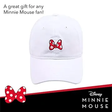 Disney Minnie Mouse Adjustable Cotton Cap for All Ages