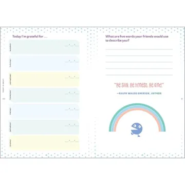 Kids Daily Gratitude Journal to Cultivate Positivity