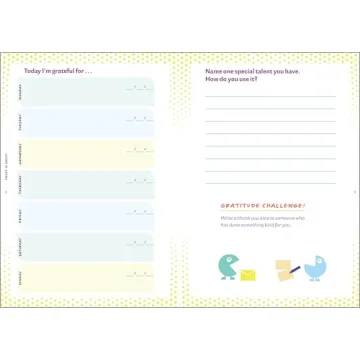 Kids Daily Gratitude Journal to Cultivate Positivity