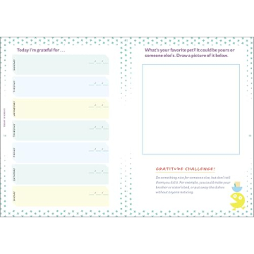 Kids Daily Gratitude Journal to Cultivate Positivity