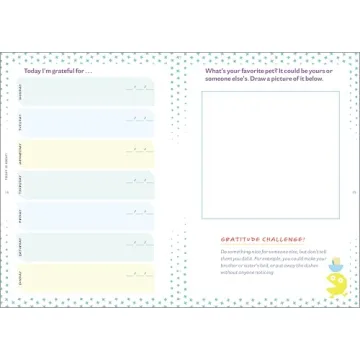 Kids Daily Gratitude Journal to Cultivate Positivity