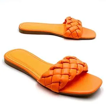 N++A Stylish Summer Solid Color Slippers for Women