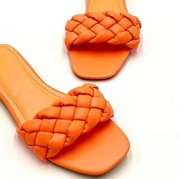 N++A Stylish Summer Solid Color Slippers for Women