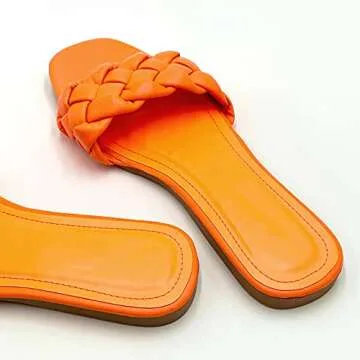 N++A Stylish Summer Solid Color Slippers for Women