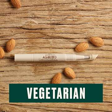 The Body Shop Almond Nail & Cuticle Oil – Two-in-One Pen Conditions Nails & Softens Cuticles – 0.06 oz