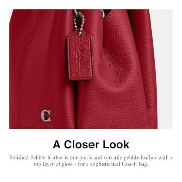 COACH Lana Shoulder Bag 23, LH/Ruby