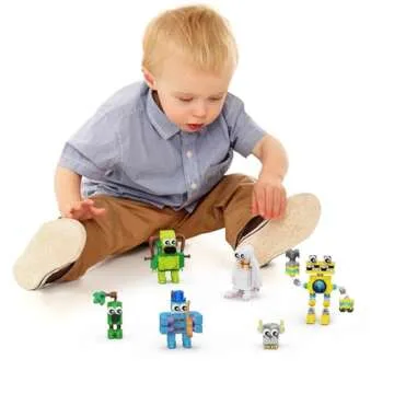 Singing Building Set, Monsters Action Figure Game Toy Collectible Decoration Building Toy, Great Gift for Fans, Boys and Girls 6+ Years Old (242 Pieces)