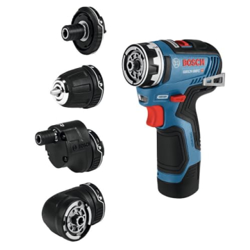 Bosch Flexiclick 5-in-1 Drill/Driver System with Batteries