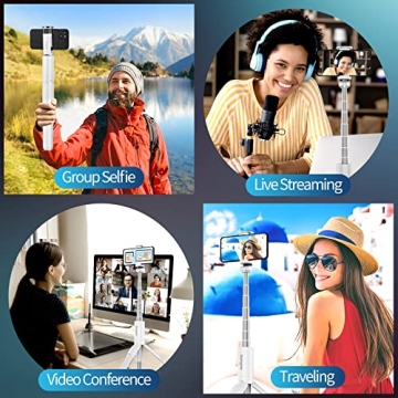 Sensyne 60" Phone Tripod - All in One Selfie Stick