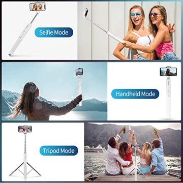 Sensyne 60" Phone Tripod - All in One Selfie Stick
