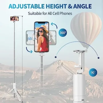 Sensyne 60" Phone Tripod - All in One Selfie Stick