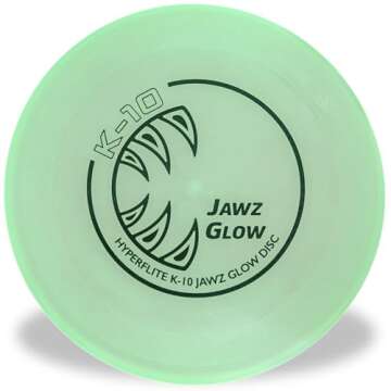 Hyperflite Jawz Dog Flying Disc - World's Toughest Training Dog Toy. Best Competition Flying Disc To...