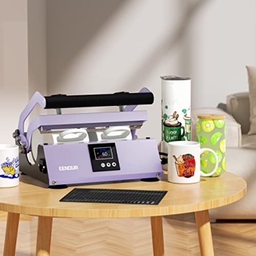 EENOUR Tumbler Heat Press - Fast & Even Heat Transfer